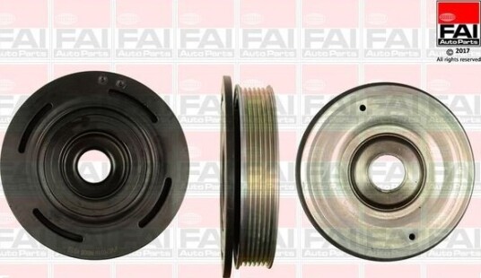 FAI AutoParts FVD1016 Remskive, veivaksel