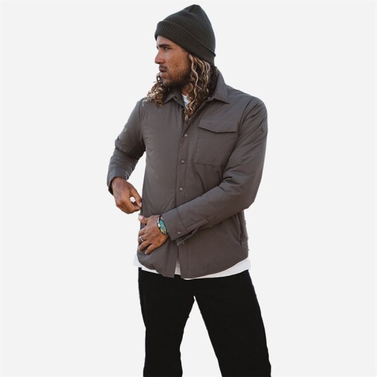 Trip Shirt Jacket Major Brown