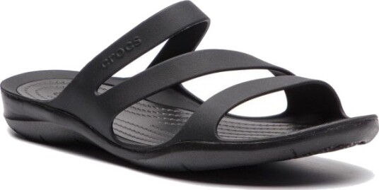 Women's Flip-Flops Crocs Swiftwater Sandal W Black 203998 060 36-37 Women's Flip-Flops Crocs Swiftwater Sandal W Black 203998 060 36-37
