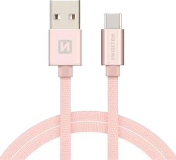 Swissten 71521305 2 M Usb A Usb C Usb 3.2 Gen 1 3.1 Gen 1 0,48 Gbit/Sek. Roseguld