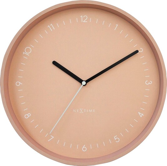 NeXtime Veggklokke Berlin 30 Rosa