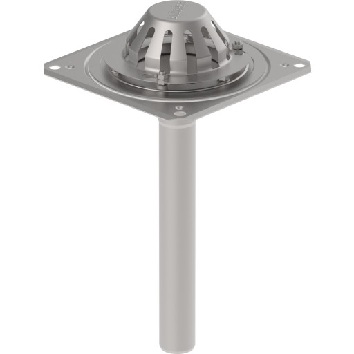 Blücher Taknedløp For Selvfallstak Takfolieflens 280x280mm Ø50mm Blücher Taknedløp For Selvfallstak Takfolieflens 280x280mm Ø50mm