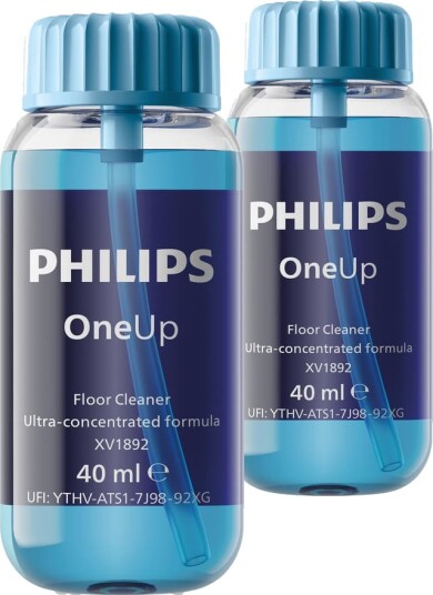 Philips OneUp gulvrengjøringsmiddel XV1892/02 blå Philips OneUp gulvrengjøringsmiddel XV1892/02 blå
