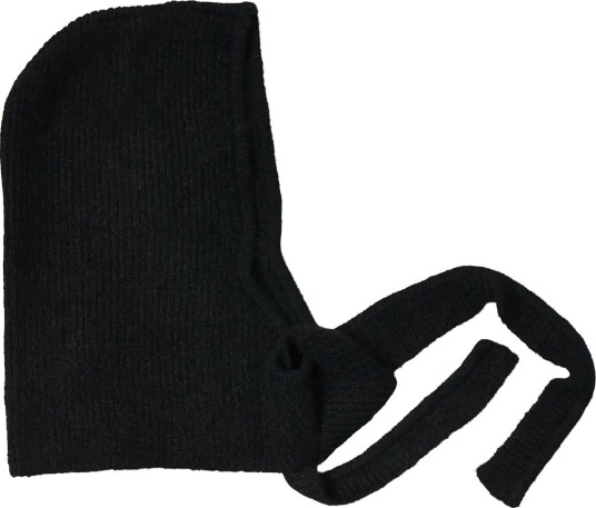 Object Objmilu Wrap Knit Balaclava Div   BLACK   One Size