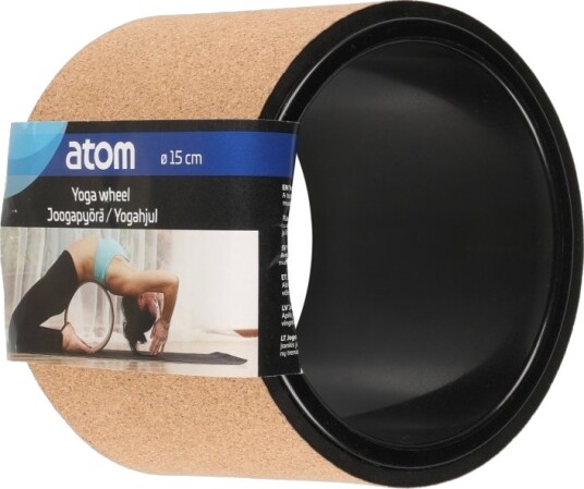 Atom Yoga Wheel Cork 15 cm Atom Yoga Wheel Cork 15 cm