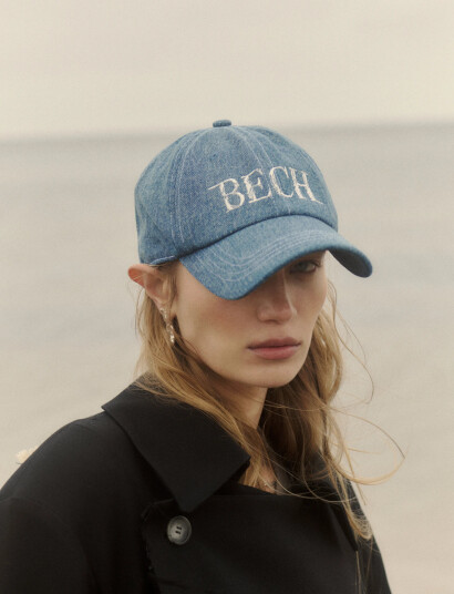 BECH Bech Denim Logo Cap - Blue - ONE SIZE