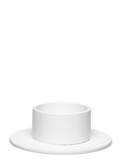 Kunstindustrien Candleholder -The Circle - White - Ø 5 CM