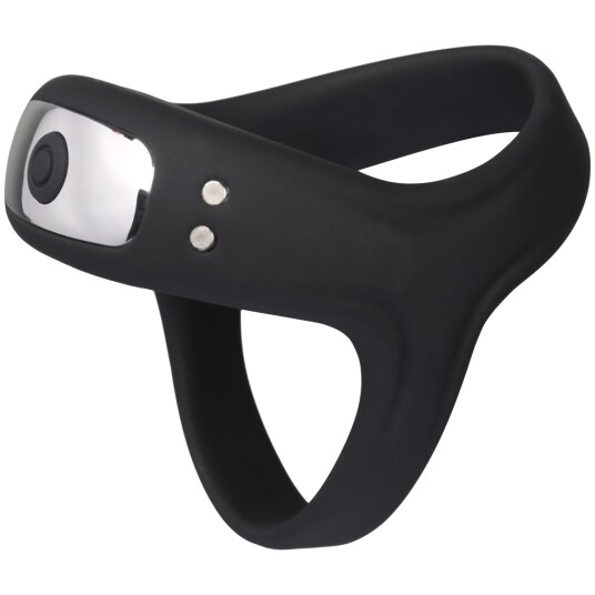 Sinful Triple Function Oppladbar Vibrerende Penisring     - Svart
