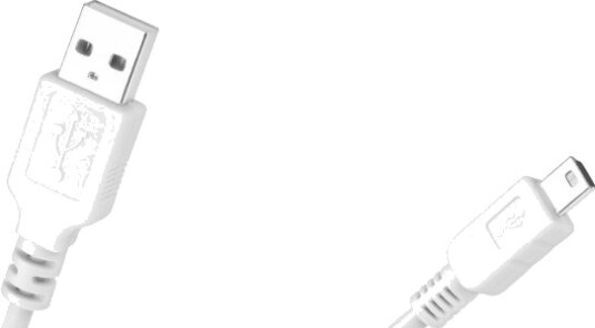 Usb-Kabel Treq Usb-A Til Miniusb Hvit Kpo2905w-1