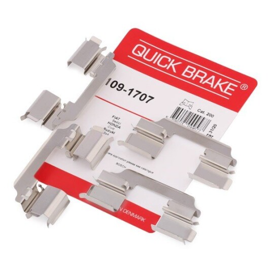 Tilbehørsett, skivebremse belegg QUICK BRAKE 109-1707