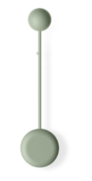 Vibia Pin Vegglampe 1690 On/Off Grønn Vibia Pin Vegglampe 1690 On/Off Grønn