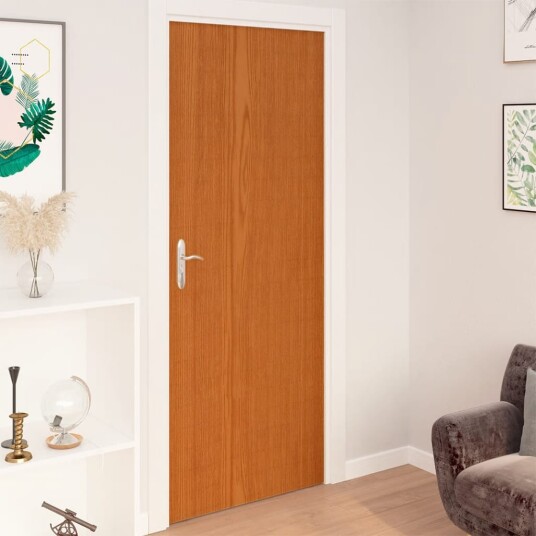  Selvklebende møbelfolier 2 stk 500x90 cm PVC lys eikefarge