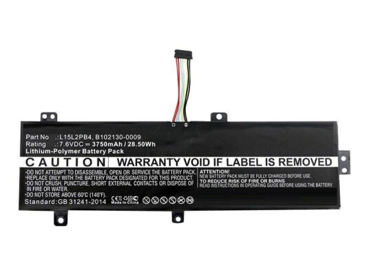 CoreParts batteri til bærbar PC - Li-pol - 3750 mAh - 28.5 Wh (MBXLE-BA0158)