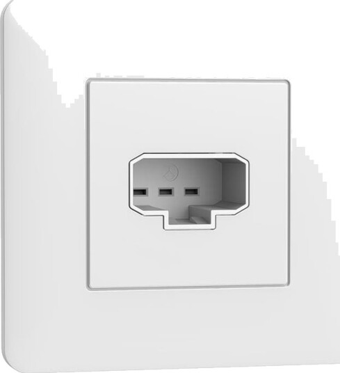 Schneider Electric Exxact WDE005013 Lampeuttak DCL for veggmontering innfelt Strømbrytere & vegguttak