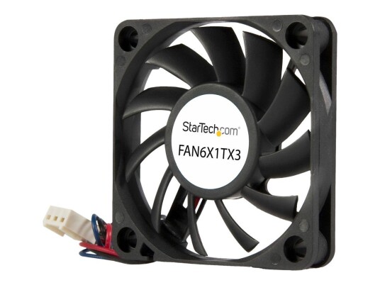 StarTech 60mm TX3 Kabinettvifte med 4000 RPM og 28 dB Støynivå - Sort StarTech 60mm TX3 Kabinettvifte med 4000 RPM og 28 dB Støynivå - Sort