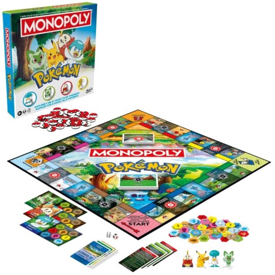Monopol Pokémon Norsk/Dansk Utgave Barnespill Monopol Pokémon Norsk/Dansk Utgave Barnespill