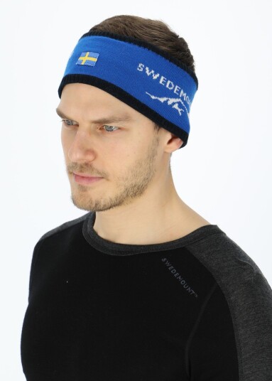 Swedemount Team Sweden Headband NAVY/YELLOW ONESIZE Luer