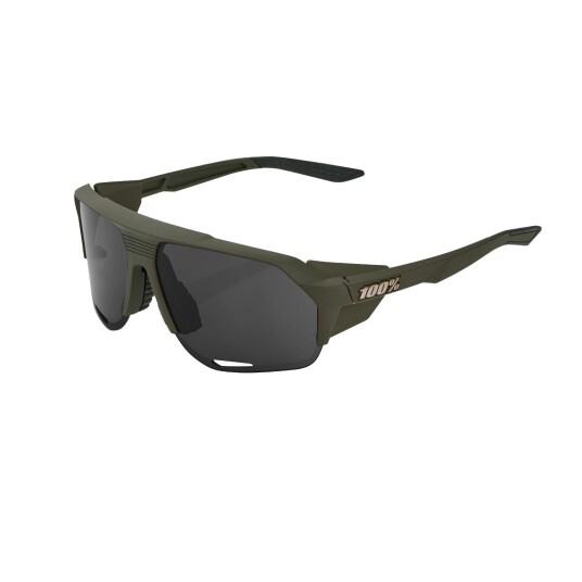 100PercentNorvik Solbriller Smoke Lens Soft Tact Army Green