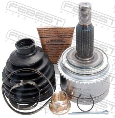 Febest Drivknute drivaksel FEBEST 0410 V75A50
