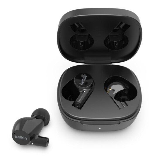 Belkin Soundform Rise True Wireless-hodetelefoner Stereo Svart