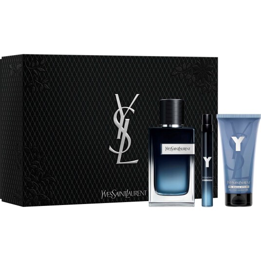 Yves Saint Laurent Y Holiday Set Eau de Parfum 100ml + 10ml & Sho Yves Saint Laurent Y Holiday Set Eau de Parfum 100ml + 10ml & Sho