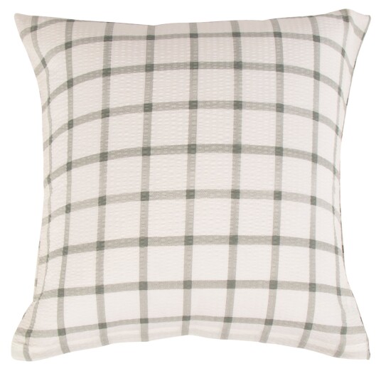 By Night Putetrekk 60x63 cm Check green Krepp 100% bomull