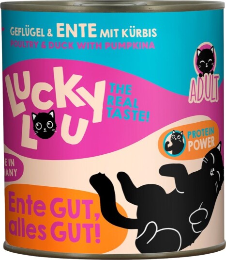 Lucky Lou Våtfôr Adult Fjærkre Og And 6 X 800 G