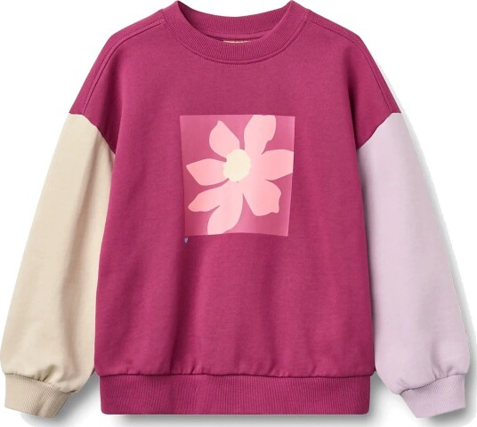 Wheat Sweatshirt L/S Print Elliot Multi/patterned 140 Wheat Sweatshirt L/S Print Elliot Multi/patterned 140