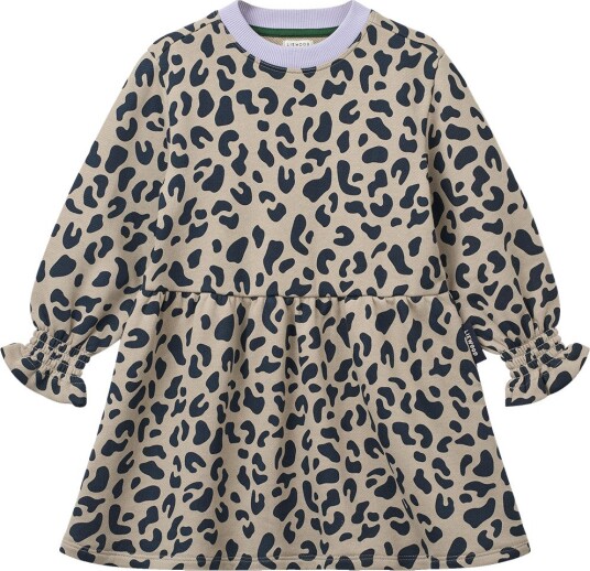 Liewood Lia Ls Sweatdress Beige 86/92 Liewood Lia Ls Sweatdress Beige 86/92