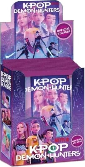 K-Pop Demon Hunters Klistremerker 5-Pack til Barn
