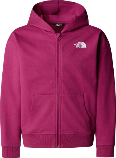 The North Face Full Zip Oversize Light Hettegenser Barn Lilla 155 160
