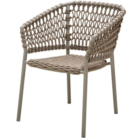 Cane-line Ocean armlenet stol stablebar Taupe Cane-line Ocean armlenet stol stablebar Taupe