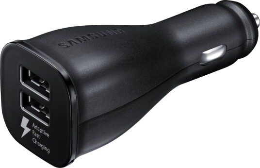 Samsung EP-LN920 Bilstrømadapter - 2 A - Afc - 2 Utgangskontakter (Usb) - På Kabel: Usb-C - Svart - For Galaxy S7 Samsung EP-LN920 Bilstrømadapter - 2 A - Afc - 2 Utgangskontakter (Usb) - På Kabel: Usb-C - Svart - For Galaxy S7