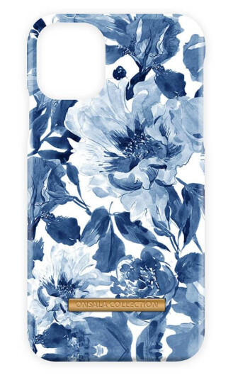 ONSALA COLLECTION Mobildeksel Soft Indigo Peony iPhone 11