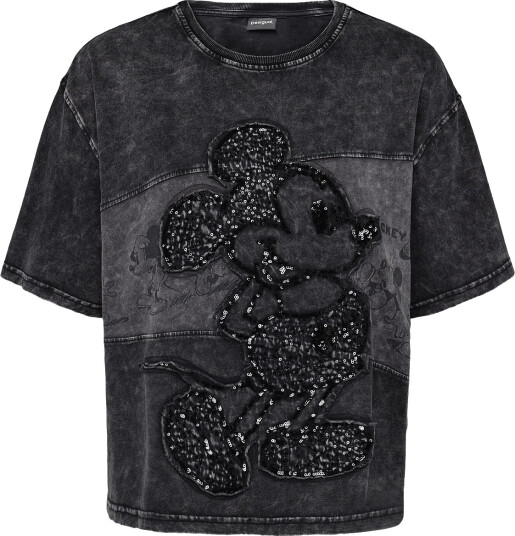Desigual Ts_Mickey Sequin Black XS Desigual Ts_Mickey Sequin Black XS