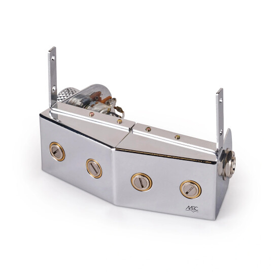 Mec Magnetic Upright-Bass Pickup With Volume Knob And 6.3 Mm Jack Socket