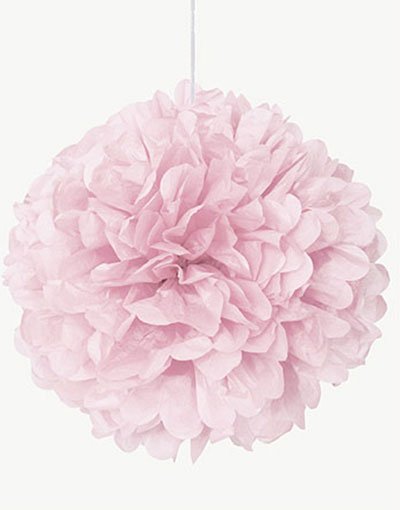 Lys Rosa Puff Pom Pom 40 cm