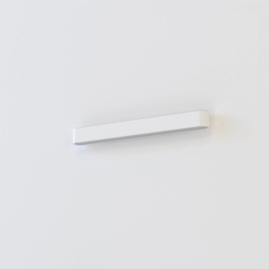 Euluna LED-vegglampe Soft, bredde 60 cm, hvit