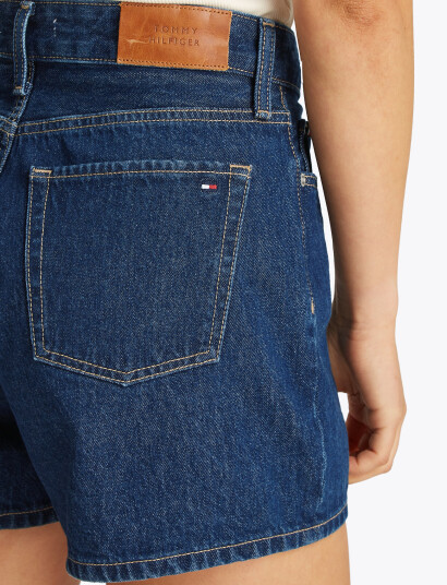 Tommy Hilfiger Dnm Mini Short Hw Ace - Blue - 26