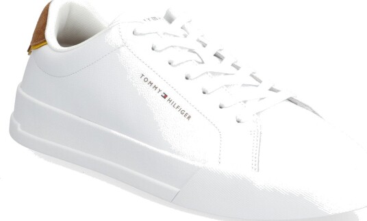 Tommy Hilfiger Th Court Core Ess Leather   White   43