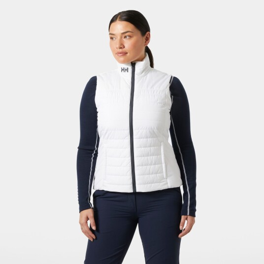 Helly Hansen Dame Crew Insulator 2.0 Vest Hvit XL