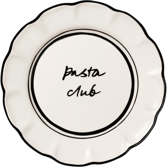 Bistro Sidetallerken 21,5 cm Sort