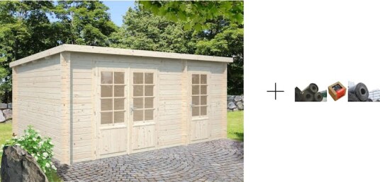 Gjestehytte Palmako Ella 13,5 m2 med Papp Spiker og SBS Takbelegg