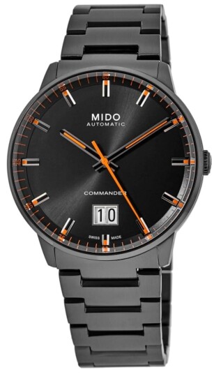 Mido Herreklokke M021.626.33.051.00 Commander Sort/Stål Ø42 mm