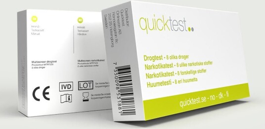 Quicktest Sverige Narkotikatest