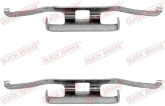 Tilbehørsett, skivebremse belegg QUICK BRAKE 109-1098