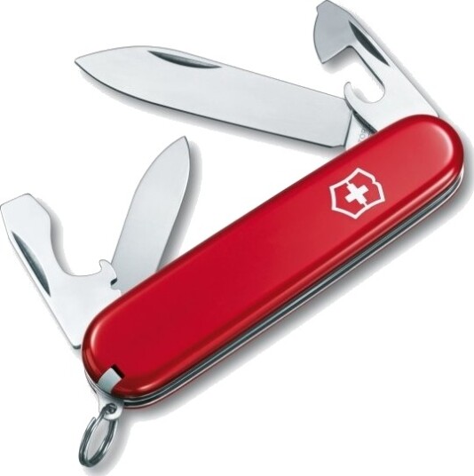 Victorinox Recruit Klappkniv Uten Lås 84mm Rød med 10 Funksjoner Victorinox Recruit Klappkniv Uten Lås 84mm Rød med 10 Funksjoner