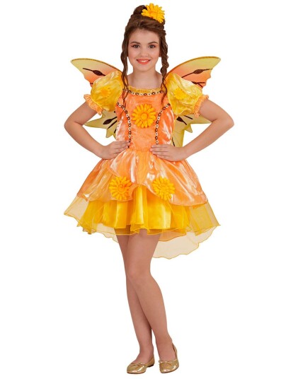 Summer Fairy Kostyme til Barn med Vinger
