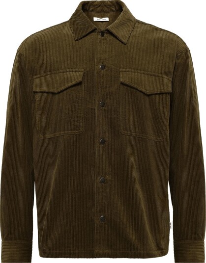 WOOD WOOD Wwdavid Overshirt 25455 Khaki green S WOOD WOOD Wwdavid Overshirt 25455 Khaki green S