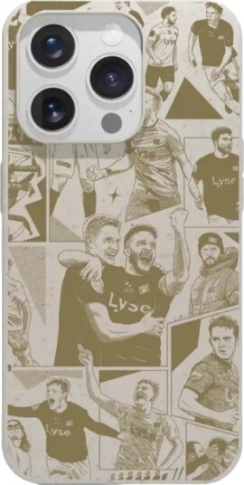Phonecases3D iPhone 16 Pro Viking FK komposterbart deksel, hvit